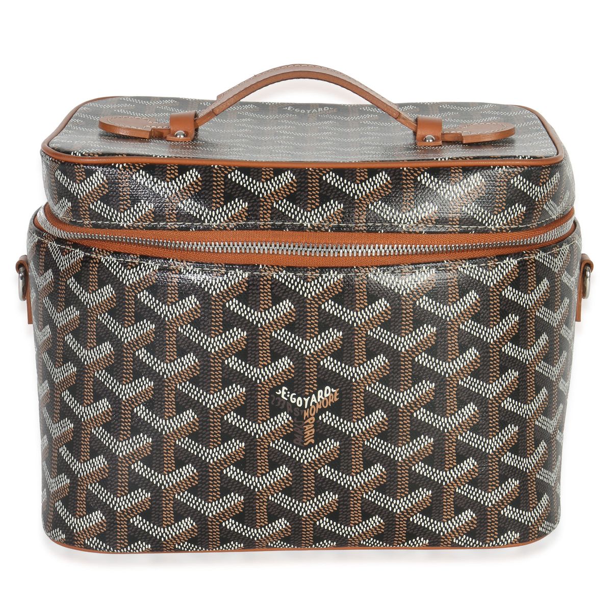 Goyard Muse Vanity Case in Gold Black