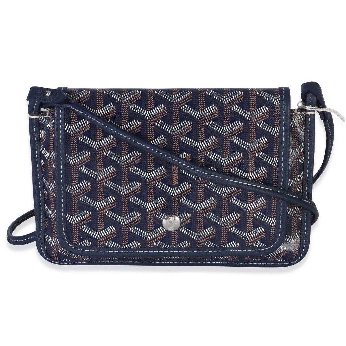 Goyard Plumet Wallet in Navy